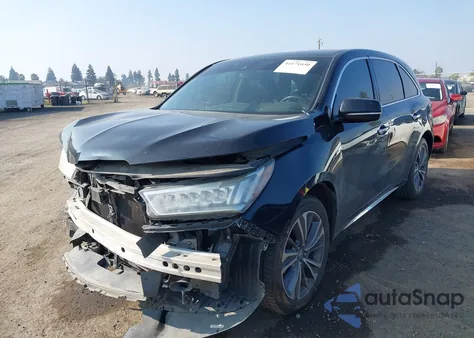 2018 Acura Mdx Technology Package Acurawatch Plus Pkg z USA, uszkodzony, nr VIN 5J8YD3H54JL003056